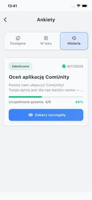 Ankiety: Głos i opinie